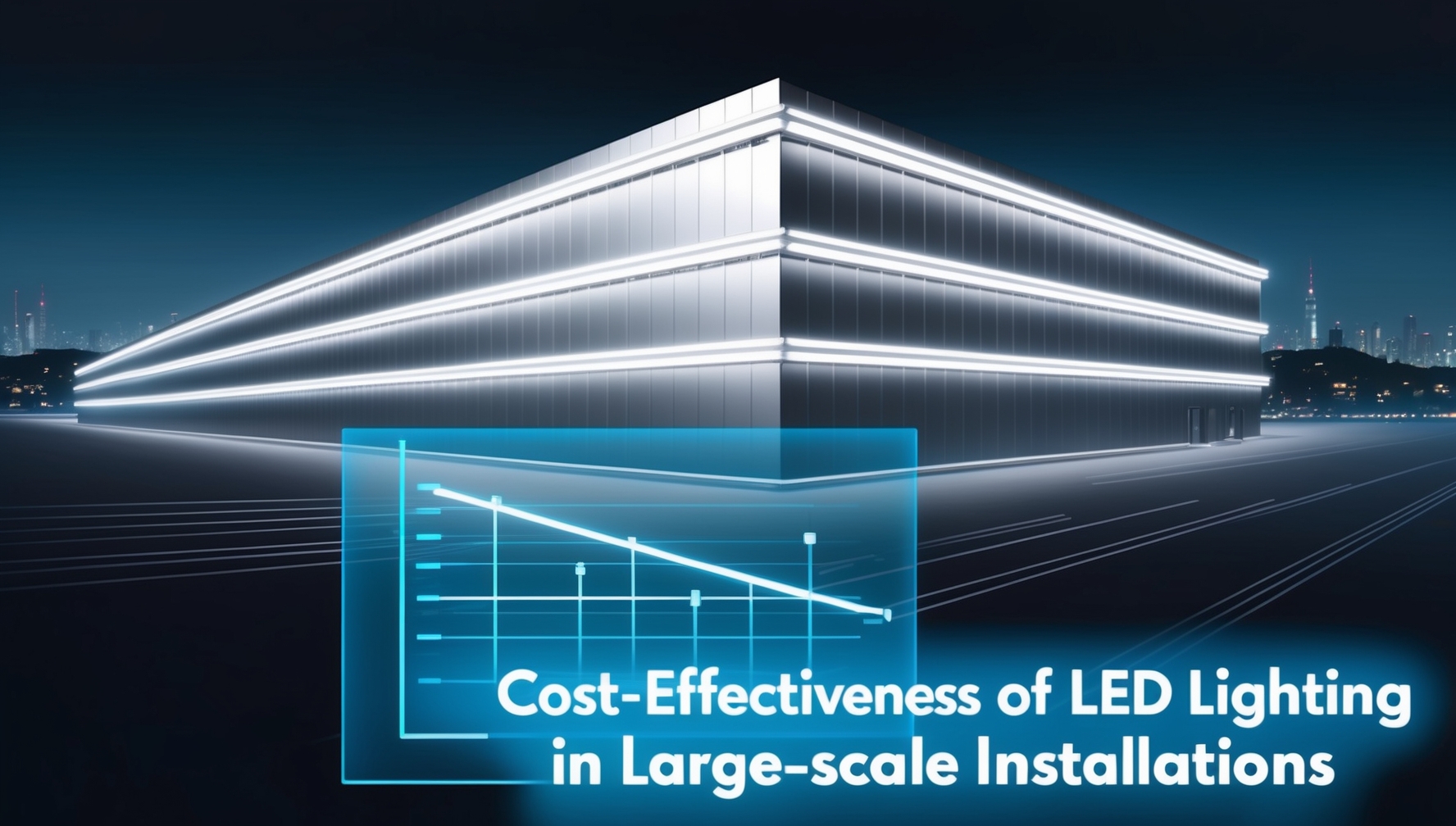 Cost-Effectiveness of LED Lighting in Large-Scale Installations