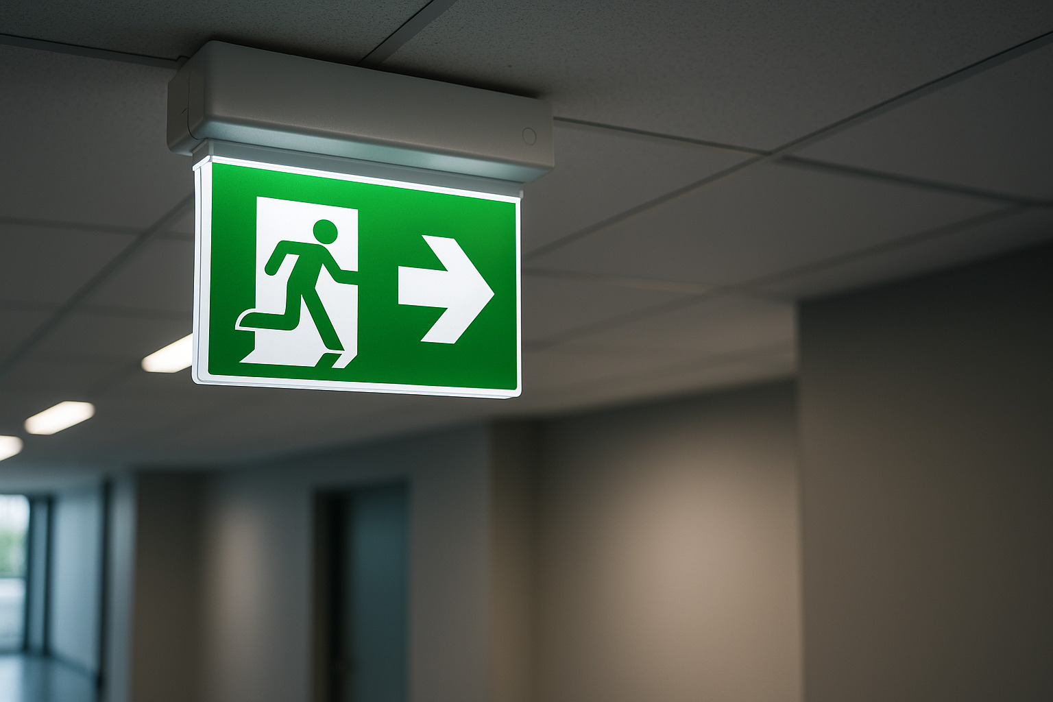 The Importance of LED Emergency and Exit Lights in Commercial Buildings